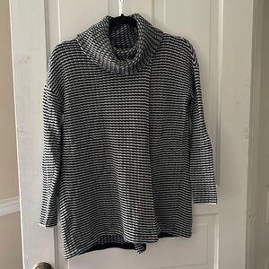 CAbi turtle next cross over open sweater